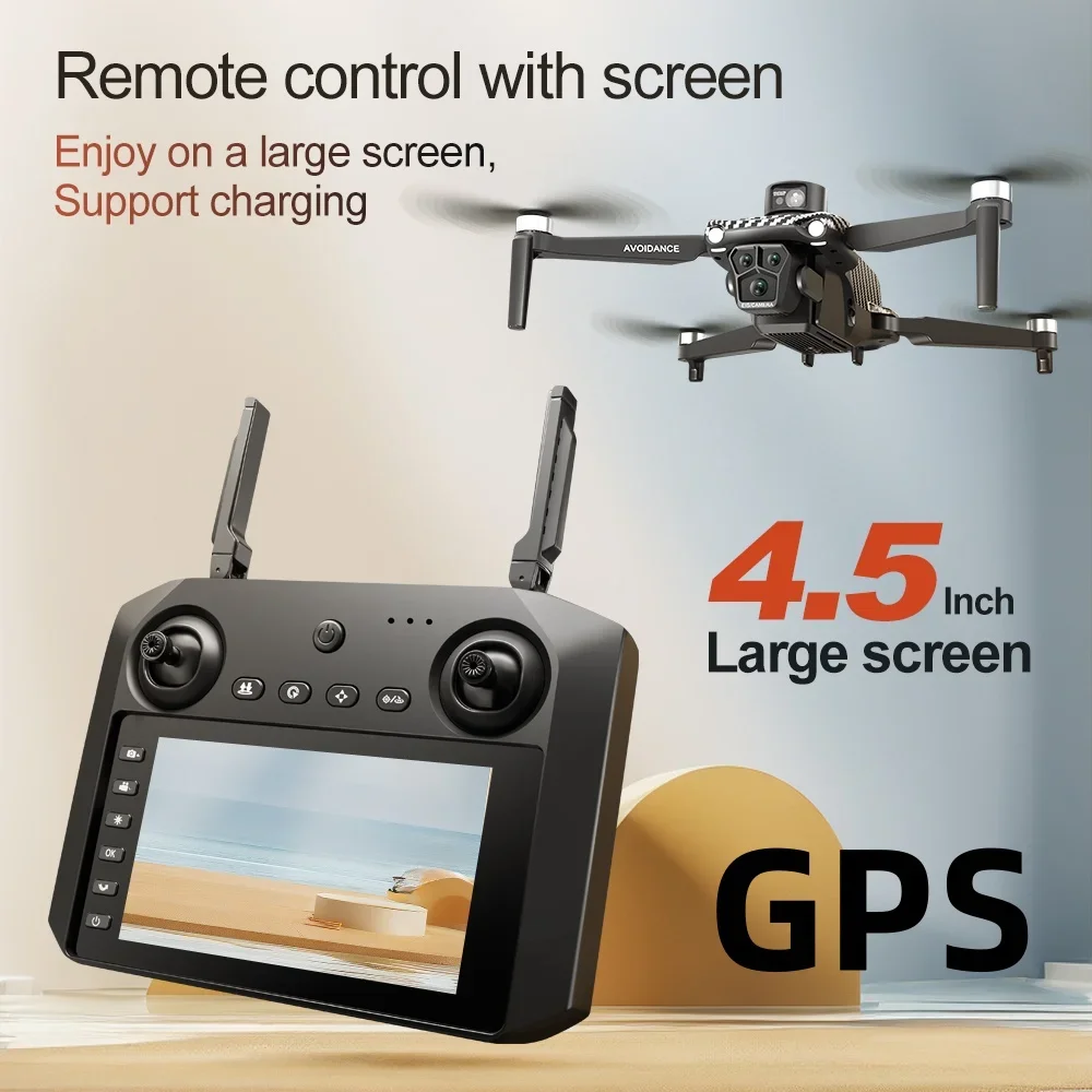 U198 MAX PRO Drone GPS 8K Professional With HD Camera 5G WIFI FPV Brushless RC Quadcopter Obstacle Avoidance Automatic Return