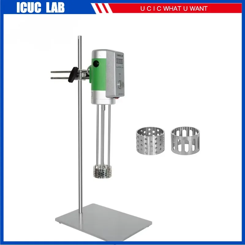 AE300L-SH Lab آلة استحلاب تشويه القص العالي لقص الجسيمات التجريبية في المتوسطة السائلة