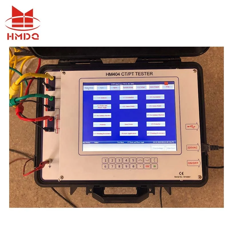 HM404 high accuracy  automatic Volt-Ampere Characteristic analyser CT PT VT transformer  Analyzer/   turns ratio tester