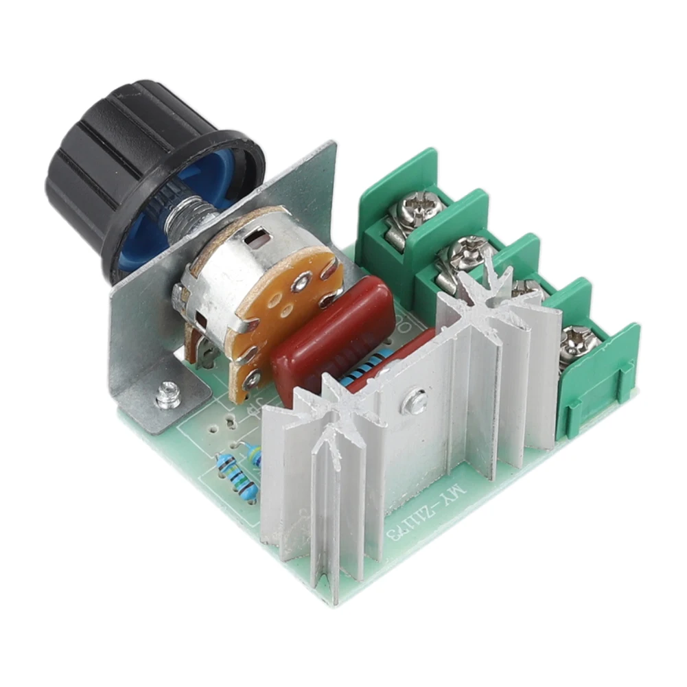 

2000 Вт диммеры переменного тока 220 В регулятор скорости двигателя электронный модуль регулятора напряжения SCR регулятор скорости двигателя