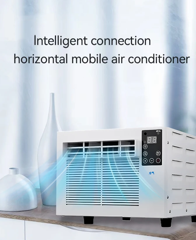 Energy-Saving Portable Air Conditioner No Installation Small Room Cooling Window Air Conditioner with Remote Control