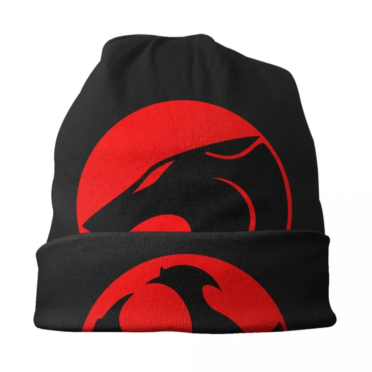 Cartoon Anime Thundercats Beanie Cap Unisex Winter Warm Bonnet Femme Knit Hats Hip Hop Outdoor Ski Skullies Beanies Caps