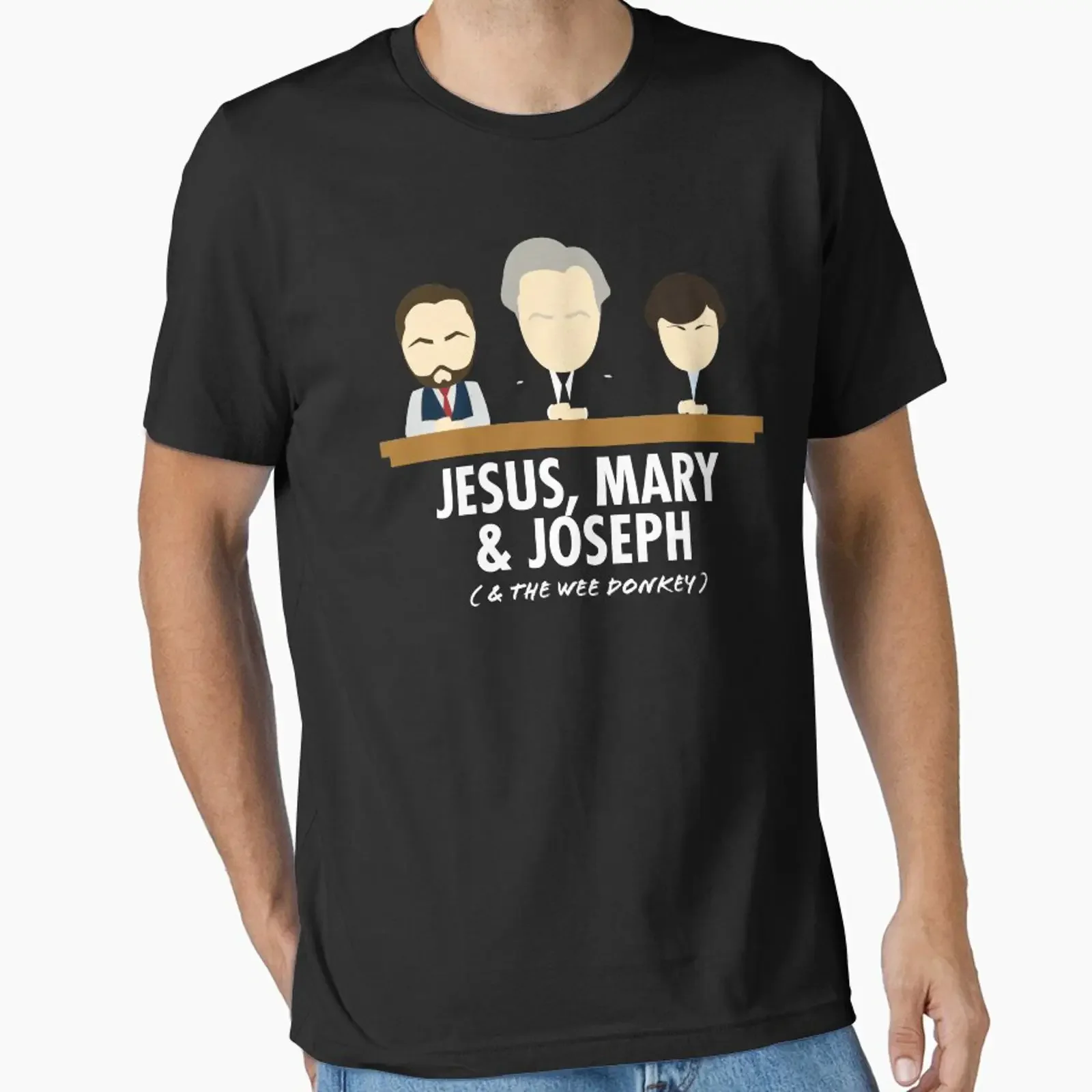 Jesus Mary Joseph the Wee Donkey Essential T Shirt vintage Washed Unisex designer clothes graphic fashion Comfortable