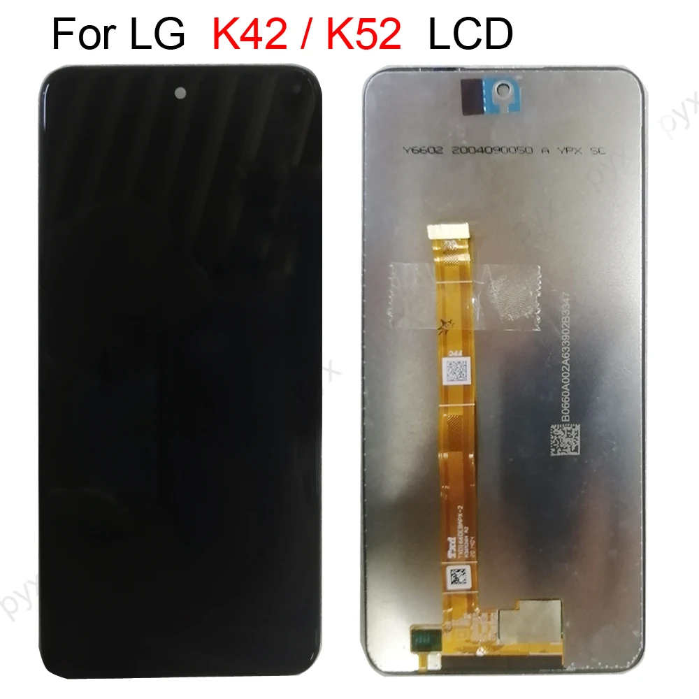 ЖК-дисплей для LG K42 K52 K62, ЖК-дисплей для замены LG K420 K525 K520, ЖК-дисплей с рамкой