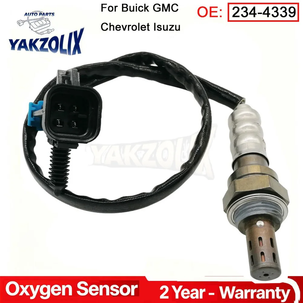 1 Pc 234-4339 O2 Oxygen Sensor For Buick Lucerne Rainier Saab Cadillac DTS Chevrolet GMC Envoy Isuzu Ascender Front Upstream