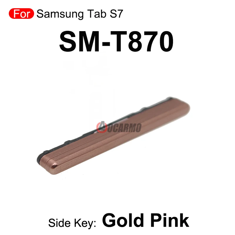 For Samsung Galaxy Tab S7 SM- T870 Side Button Key Volume Buttons Replacement Parts