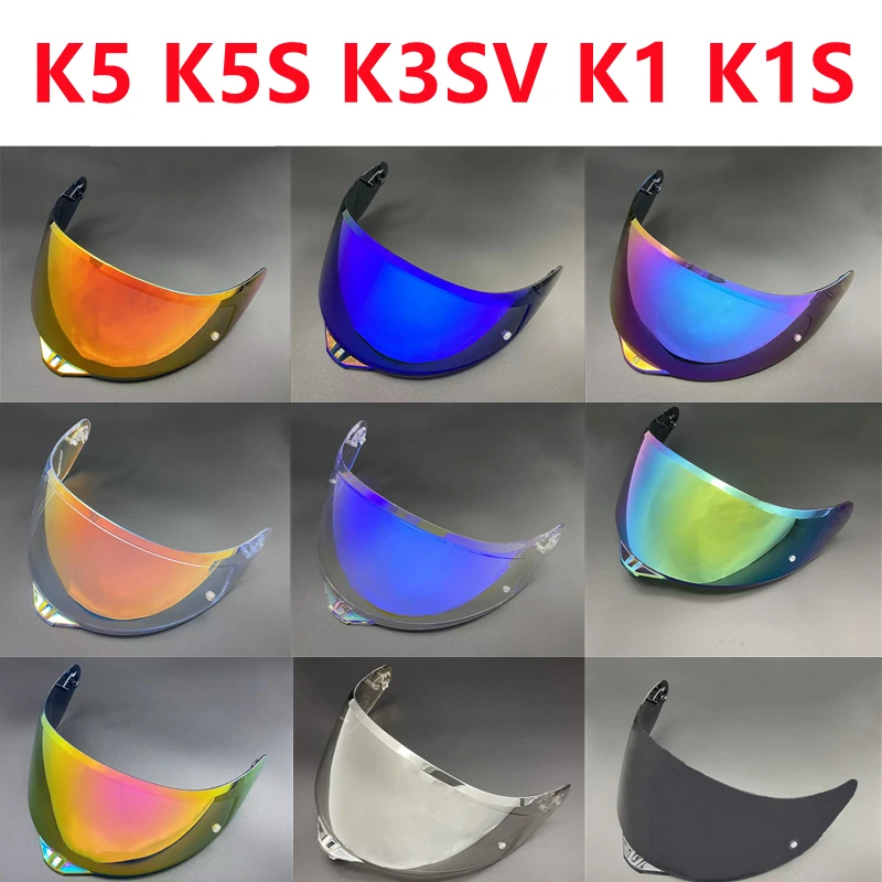 

Motorcycle Helmet Visor for AGV K5 K3SV K1 K5S Uv Protection Full Face Helmet Shield High Strength Lens Casco Moto Accessories