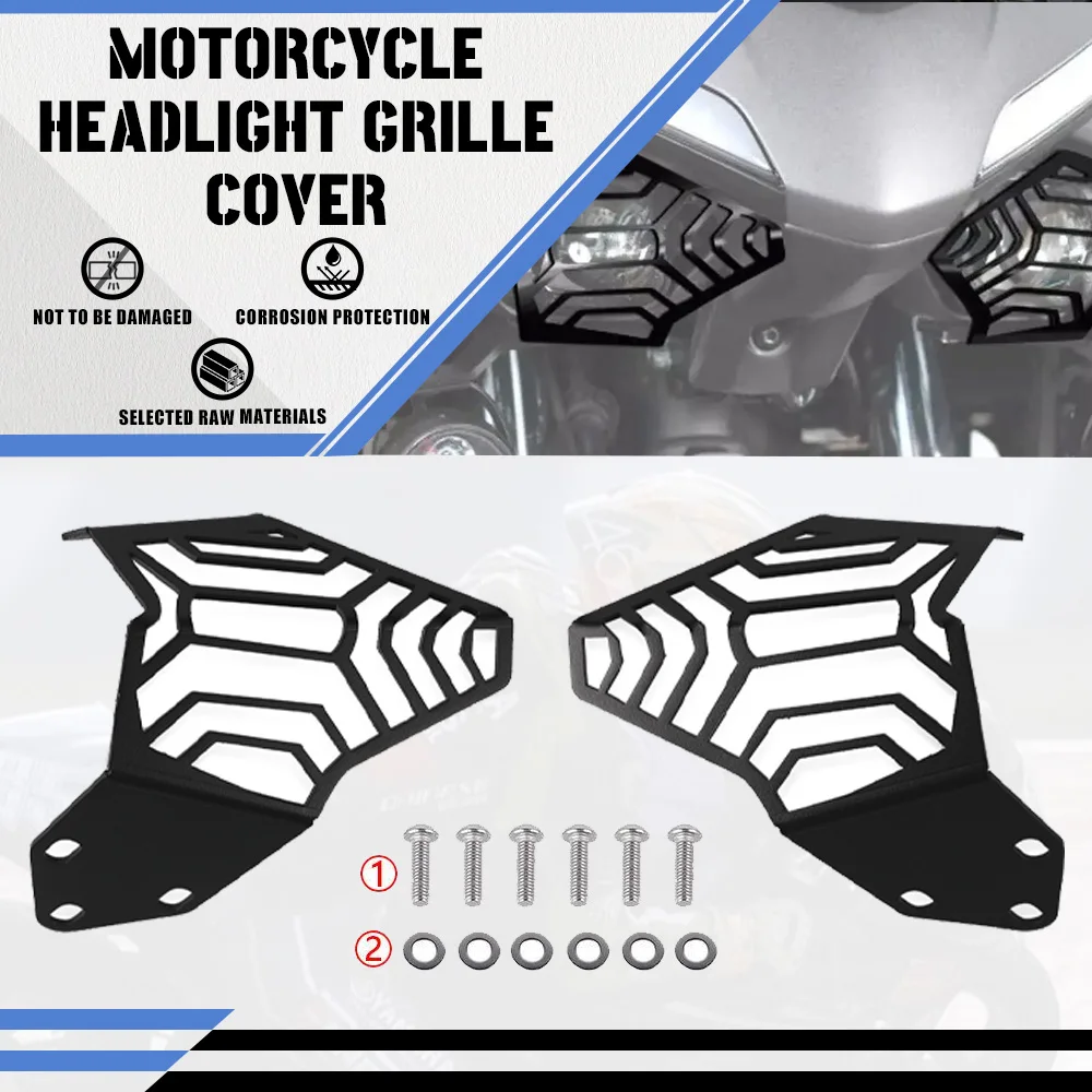 

Headlight Grille Cover For YAMAHA TRACER 700 TARCER 7GT 2020 2021 Motorcycle Accessories aluminium lampshade yamaha tracer700