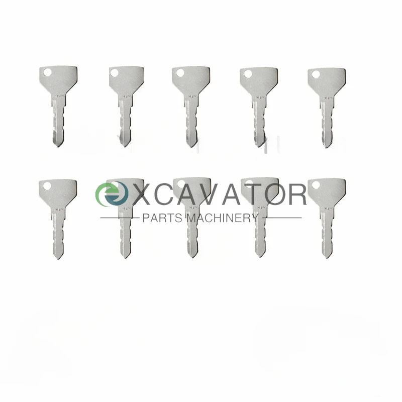 

10 Pcs 879480 Ignition Key For Case IH Ford New Holland NH Tractor MT40012655