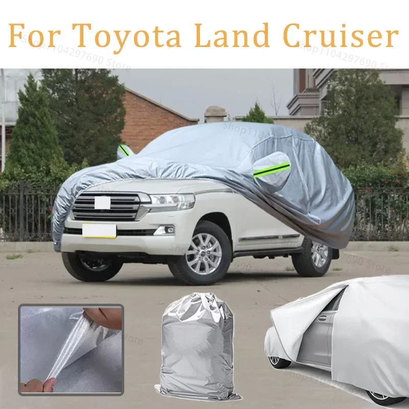 

NEW For Toyota Land Cruiser Car Covers Waterproof Auto Sun Shield Cover Anti-UV Snowproof Exterior Outdoor Auto Accessories