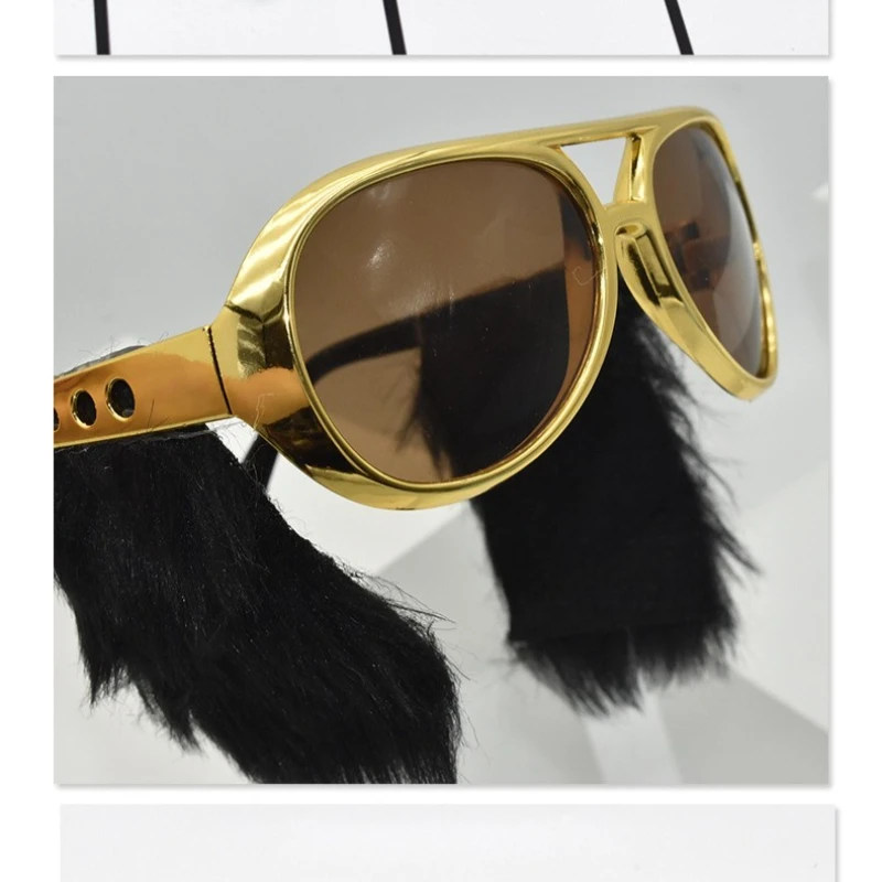 نظارات تمويه مضحكة 70s ديسكو حفلة فيلم لعب الأدوار الفيس حفلة موسيقية مضحك نظارات تأثيري فستان روك كرنفال اكسسوارات #5