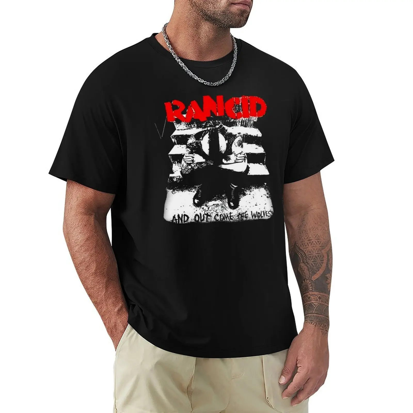 rancid XS - band > bess sellingng T-Shirt plus sizes designer shirts blacks cheap stuff Men's t-shirts