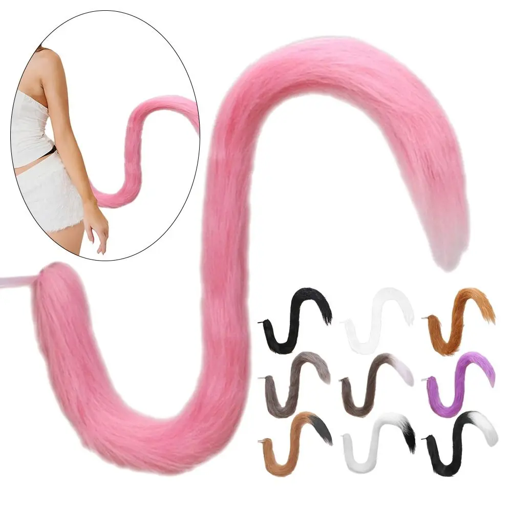 

Очаровательное животное, лисьий хвост, аниме, Лолита, маскарадный хвост, плюшевый костюм, аксессуары на Хэллоуин