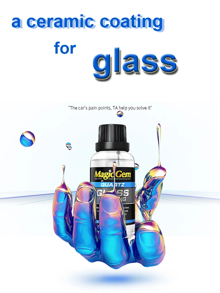 50ml Car Glass Waterproofing Anti Fog Rainproof Agent Hydrophobic Coating Paint Windshield Wash Window Cleaner
