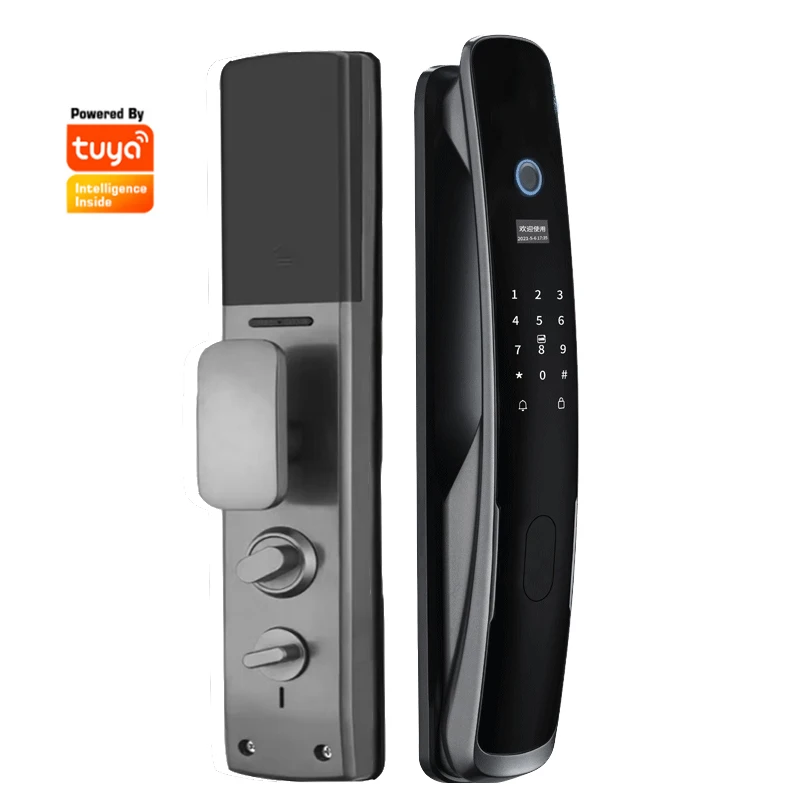 Security Wifi Tuya App For Home Electronic Digital Biometric Fingerprint Smart Door Lock