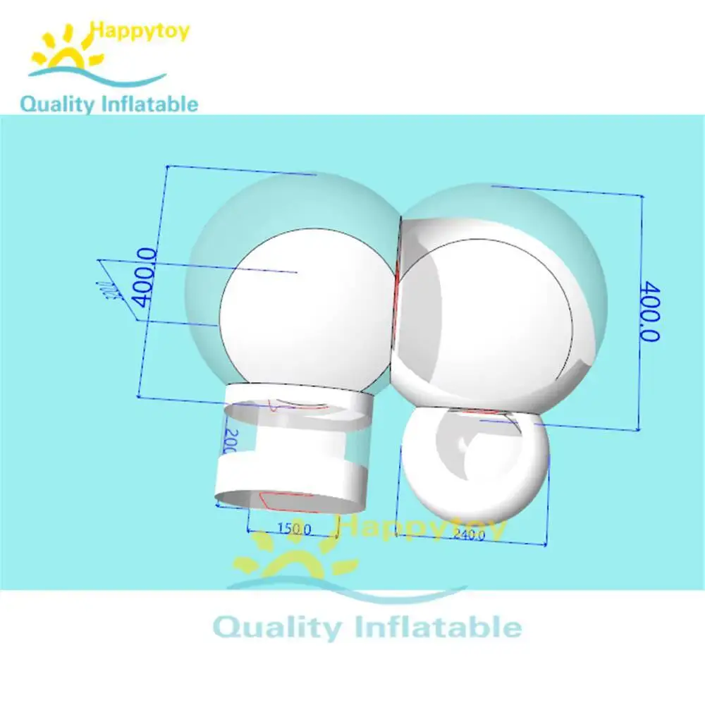 Venta de fábrica, tienda de burbujas transparente inflable iglú para exteriores, cúpulas geodésicas inflables, inflable con soporte inflable