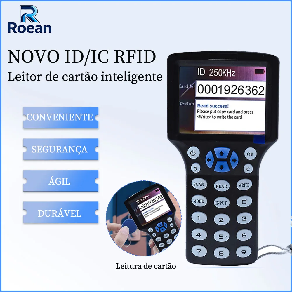 ハンドヘルド-10-周波数-rfid-nfc-リーダー-ライター-125khz-1356mhz-スマート-カード-プログラマー-usb-非接触カード-エンコーダー-ディスプレイ付き