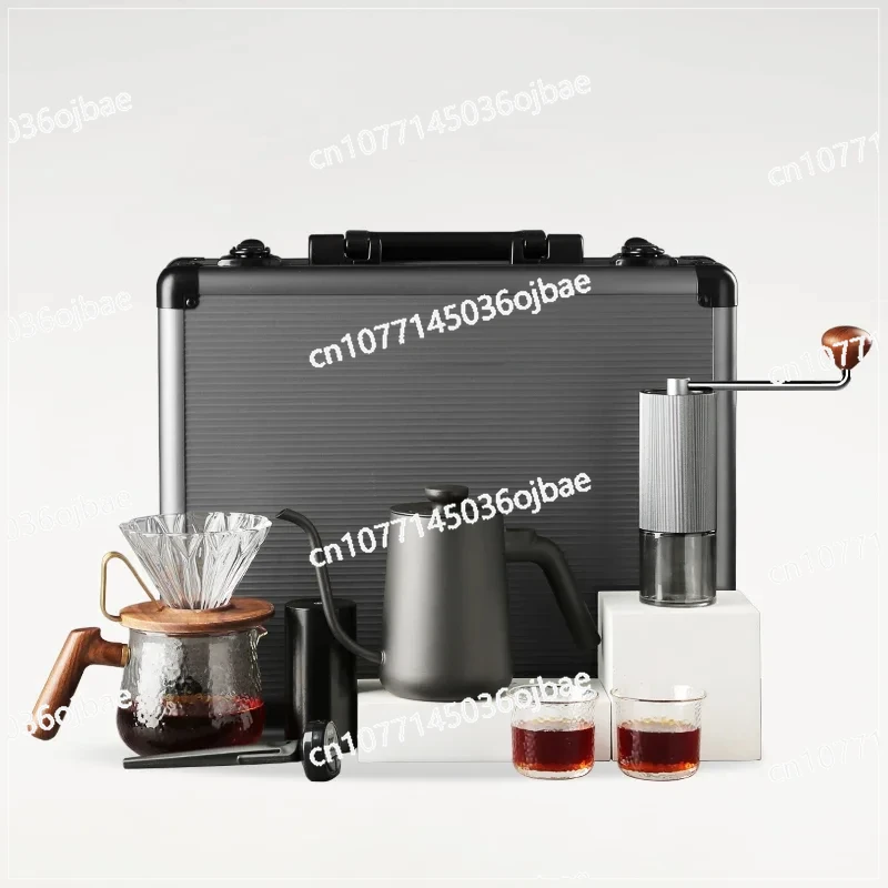 

Hand Drip Coffee Grinder, Pour Over Kettle, Coffee Suitcase