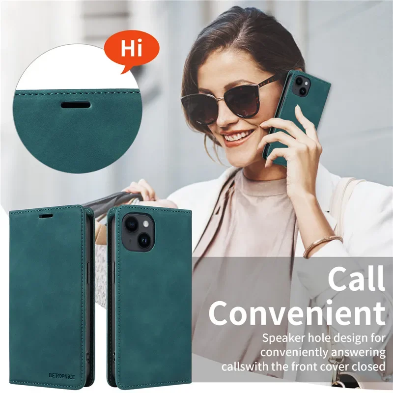 Anti-thef Phone Case For Huawei Honor 200 Pro 90 Smart 70 50 Honor90 Honor200 Lite Wallet Flip Card Holder Coque Leather Cover