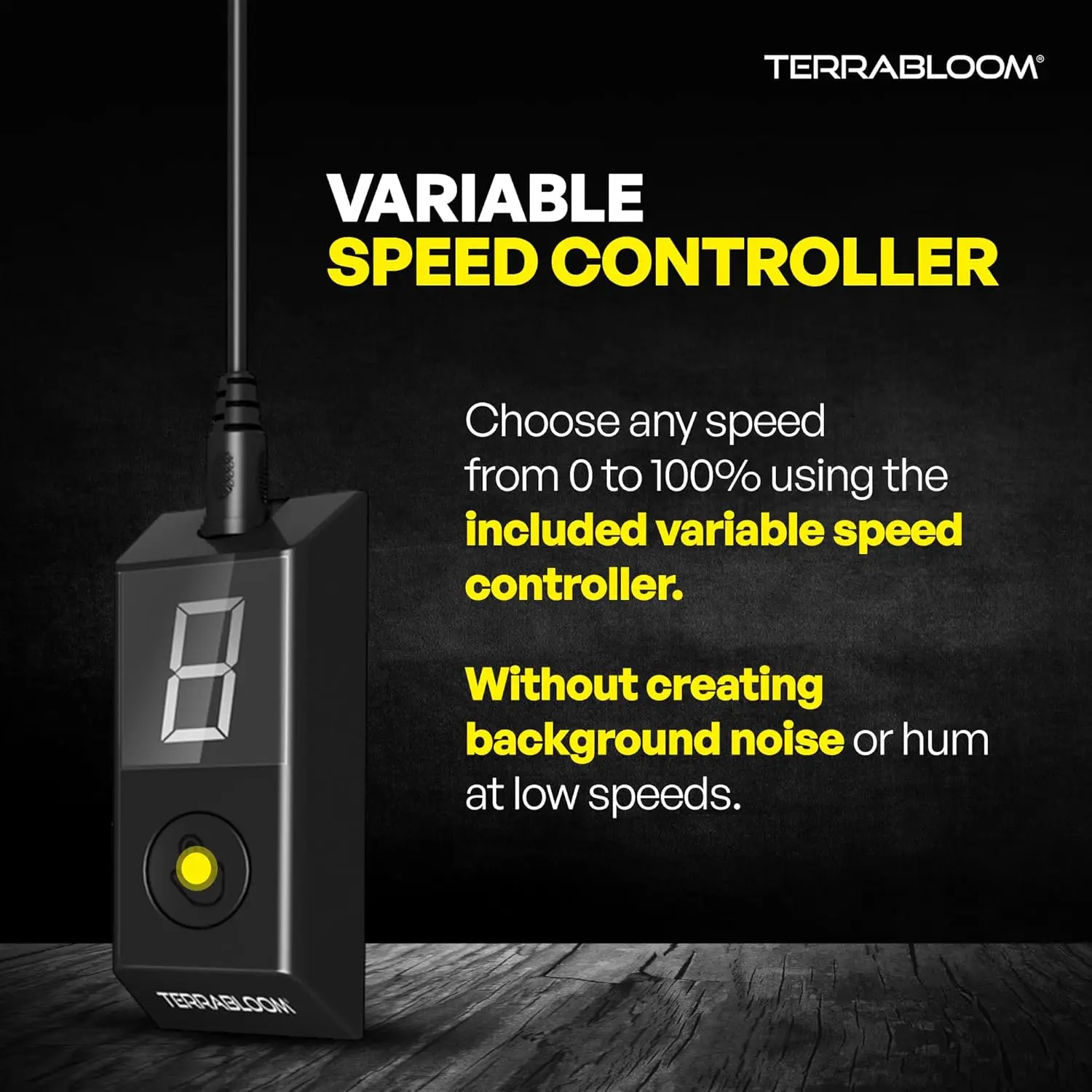 속도 컨트롤러가 포함된 덕트 팬, ECMF-250, 946 CFM, 126W, ETL, HVI 및 Energy Star 등재