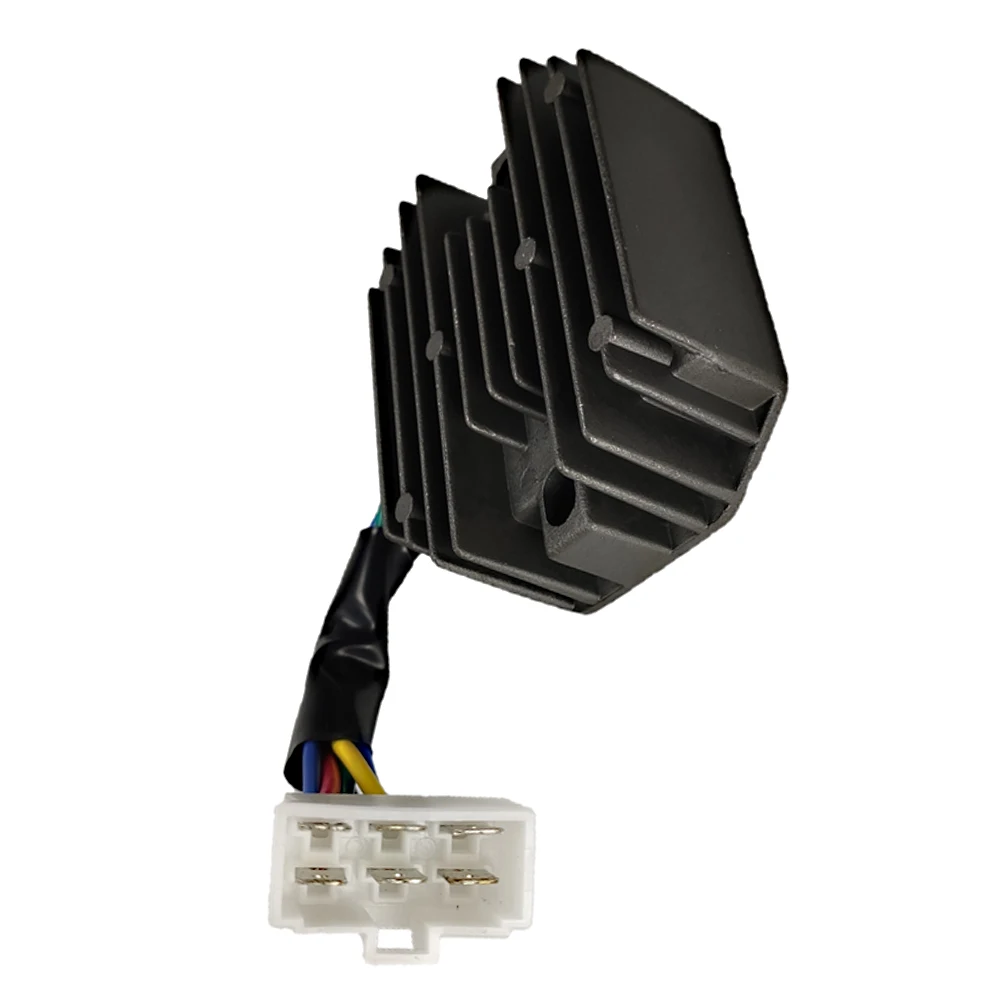 6 Pin Voltage Regulator Rectifier 18270169-A 19267-64600 19267-64600-A For Grassho er 1822D 718D 721D 721G John Deere Tractor
