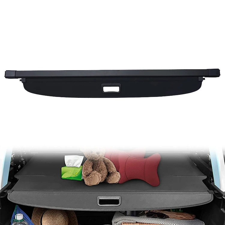 

Black Canvas Window Inner Trunk Curtain Cover Curtain for Ford Bronco 2021+ 4D Soft Top
