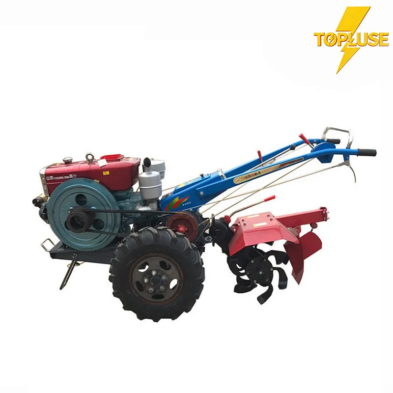 Customized Small Diesel Walking Tractor 10hp Agricultural Power Tiller Diesel Engine for Sale