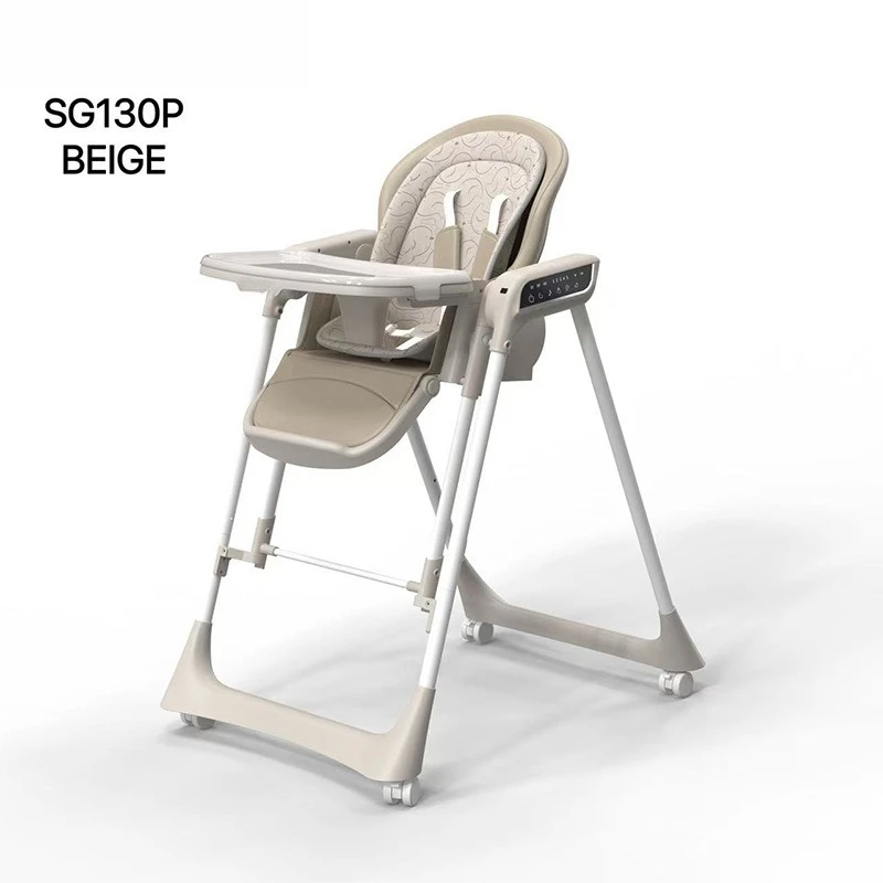 Babyfond Baby Dining Chair Electric Rocking Chair 2-in-1 Baby Home Special Children Eat and Sleep Dining Table and Chairs