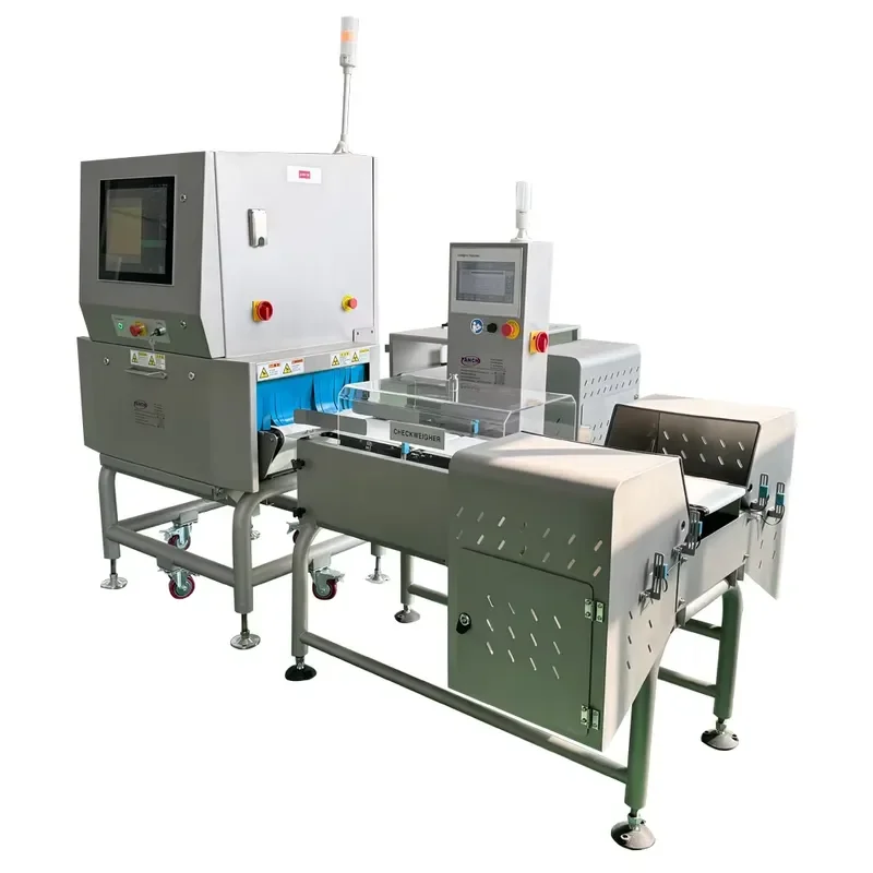 ISO9001 Certified Factory Price Inline X-ray Machine and Checkweigher Combo System Manufacturer