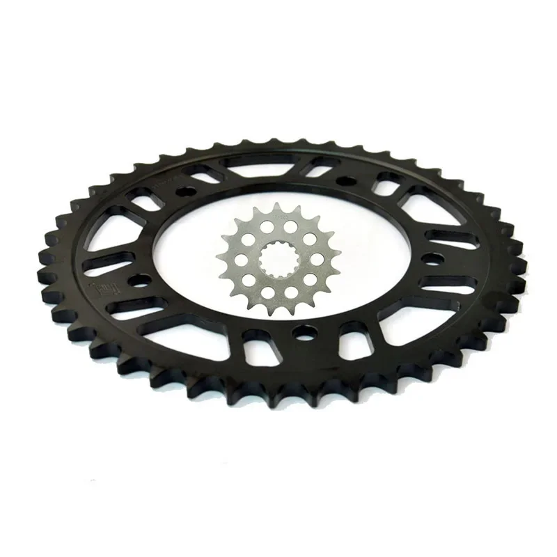 LOPOR 525 CNC 17T/43T Front Rear Motorcycle Sprocket For Triumph 800 Bonneville T100 Centennial Edition 2002-2006