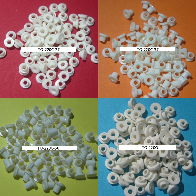 

TO-220C-27 TO-220C-37 TO-220C-50 TO-220G M2 M2.2 Screw Bore Nylon66 94V-2 Sleeve Spacer Transistor Insulation Bushing Washer