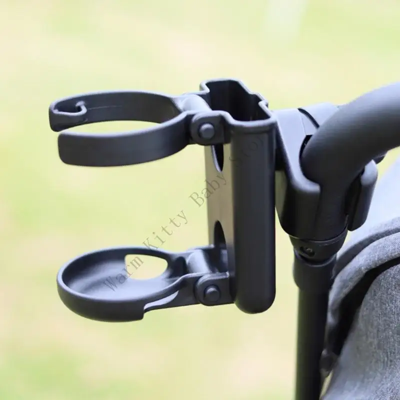 

XXFE Foldable 2 In 1 Strollers Accessory Feature Beverage Water Holder and Anti Slip Phone Mount Stand for Devices