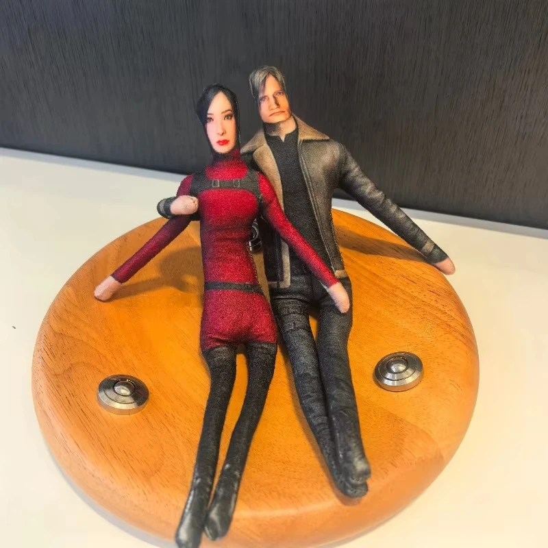 2026 New Resident Evil Game Peripheral Ada Leon Iron Wire Skeleton Doll Plush Toy Home Decoration Soft Toys Birthday Gift view 5