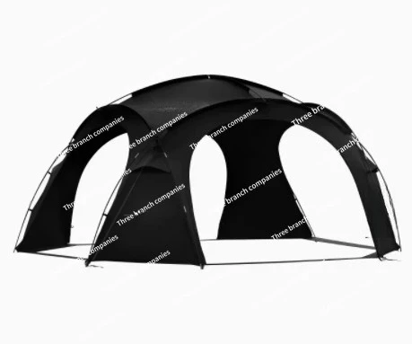 Outdoor big dome tent, whimsical city through pole tent, can be spliced with sunshade, spherical canopy waterproof