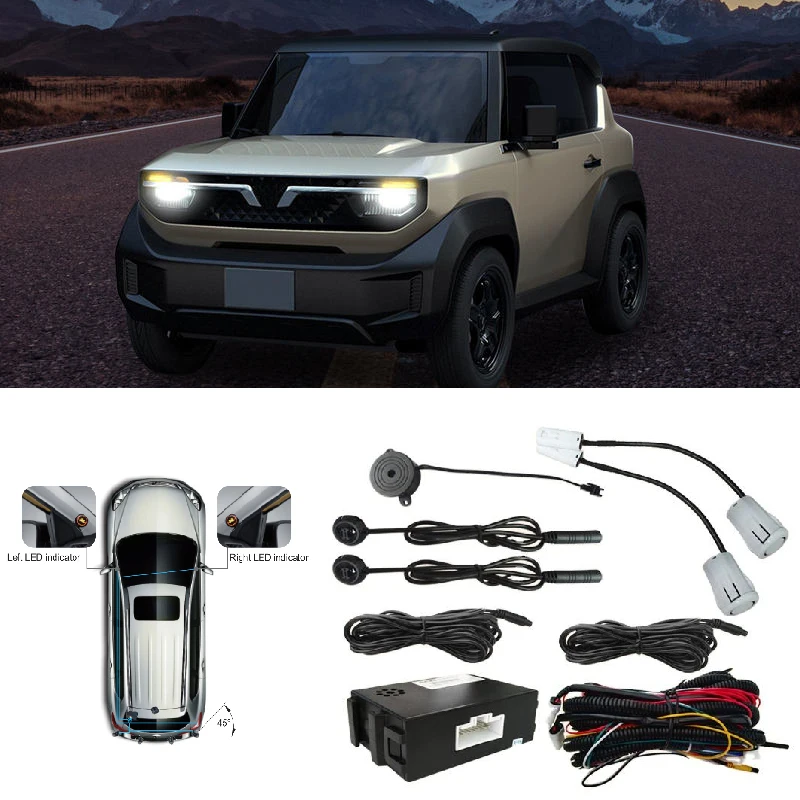 

General Motors BSD BSM Blind Spot Radar Detection System LCA Lane Changing Assistance Warning Car Reverse Radar Kit