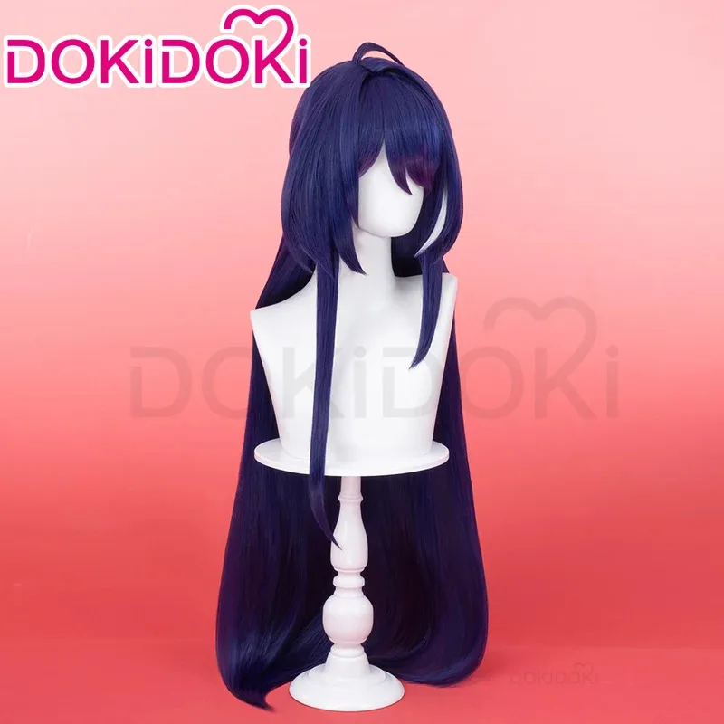 2025 ❤ New IN STOCK Game Honkai: Star Rail DokiDoki Women 80cm Long Straight Wig Acheron Cosplay Tattoo Scalp ★★