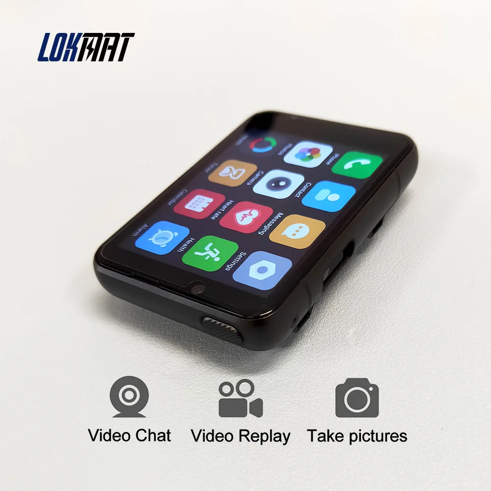 New LOKMAT 4G Smartwatch Men 2.88-inch Large Screen 13MP Dual Camera WiFi GPS Video Calls Wrist Watch Game Smart Watch Android
