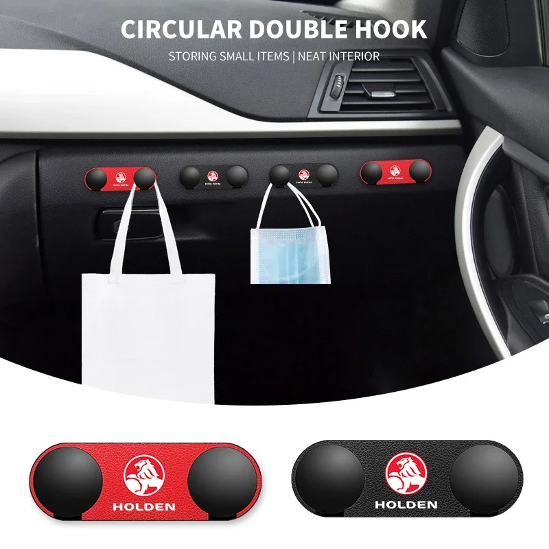 

1pcs Car Double Hook Storage Hanging Hooks Auto Accessories For Holden Captiva Commodor VZ VE Colorado Caprice VT VX VU Cruze