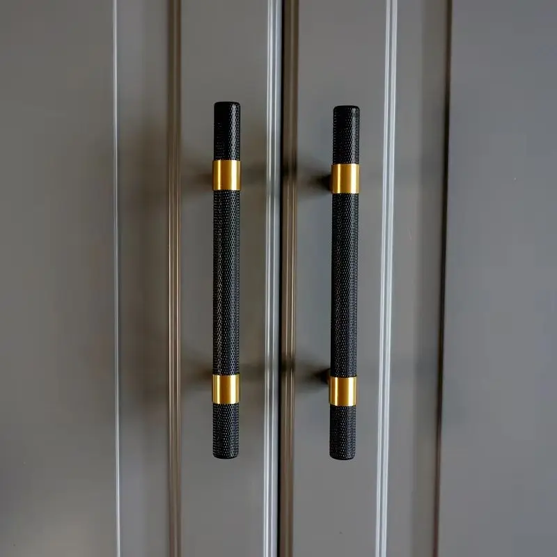 

Classic 8PCS Solid Brass Knurled Furniture Pulls Handles Drawer Knobs Cupboard Wardrobe Closet Dresser Cabinet Door Pulls Pens