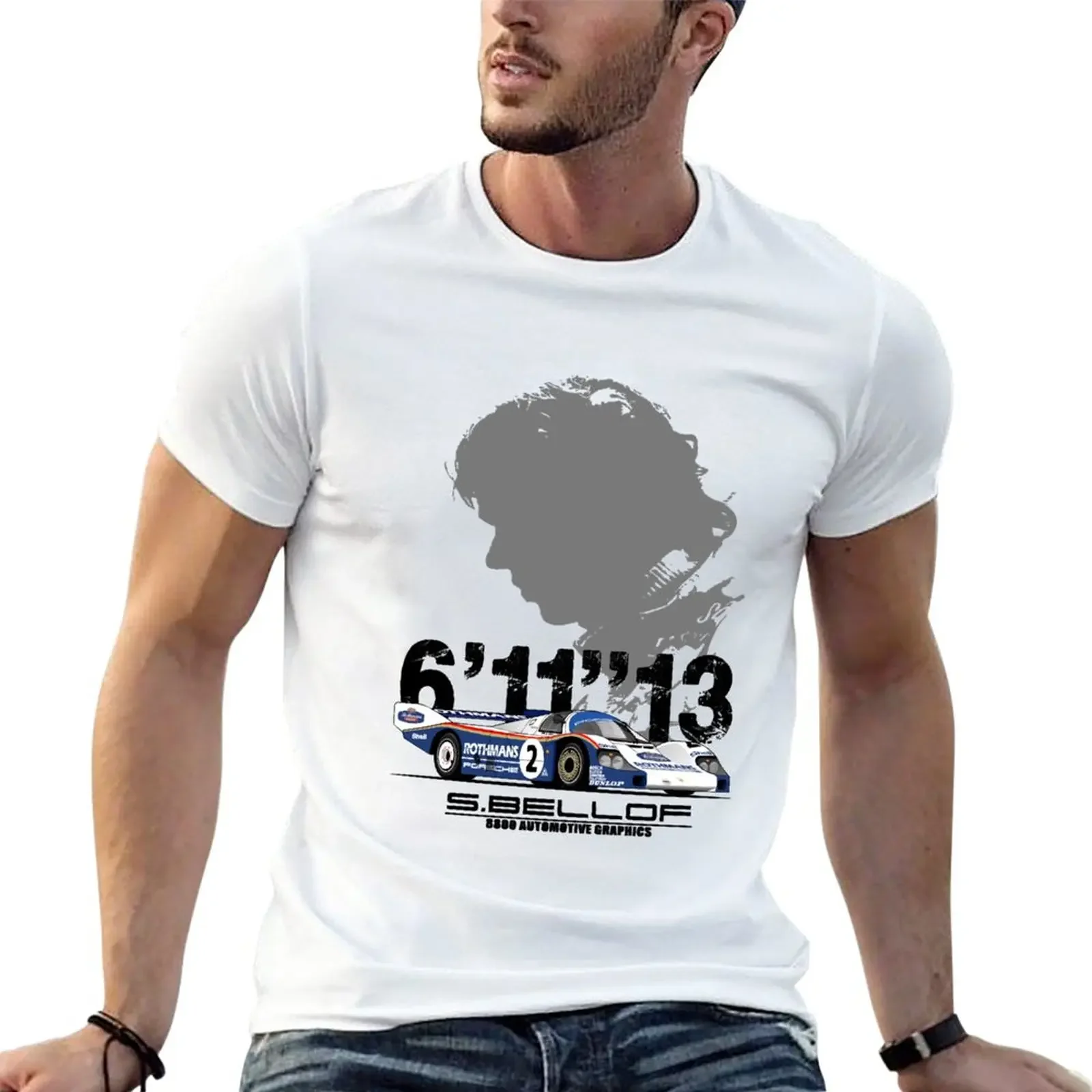 New Stefan Bellof Nurburgring Classic T-Shirt Short sleeve tee vintage clothes anime clothes sublime t shirt men workout shirt