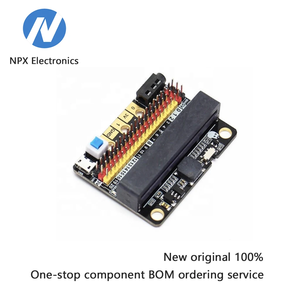 

Bit Expansion Board I/O BIT V1.0 V2.0 Microbit Adapter Board for Primary and Secondary School Students' Introduction to Programm