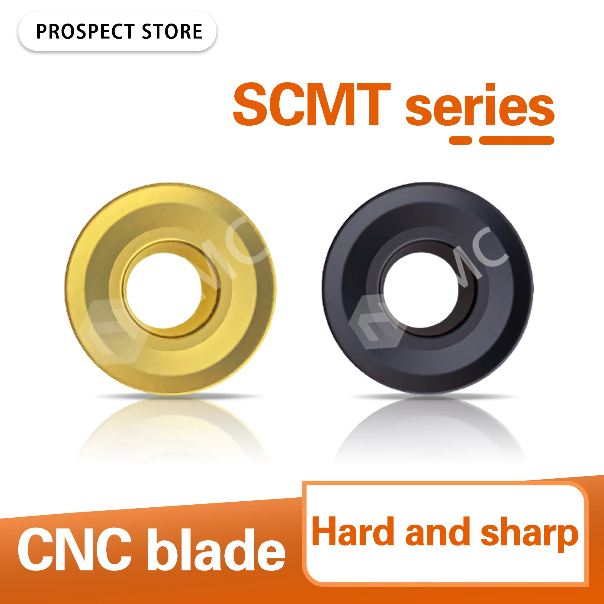 RCMT0803 RCMT10T3 RCMT1204MO YBC251/YBC252 CNC Lathe Milling Carbide Insert R4 R5 R6 Tool Round Type Wear-resistant Turning Tool