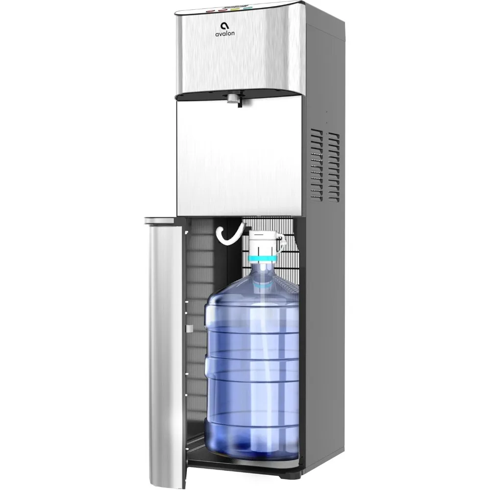 Electronic Bottom Loading Water Cooler Water Dispenser - 3 Temperatures, Hot, Cold & Room Water,