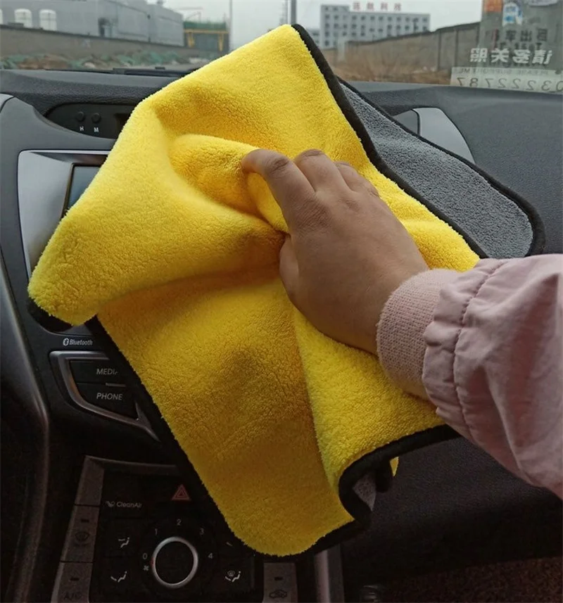 Microfiber Towel Car Wash Super Absorbency Car Cleaning Cloth Polishing Towel Premium Auto Wash Towel