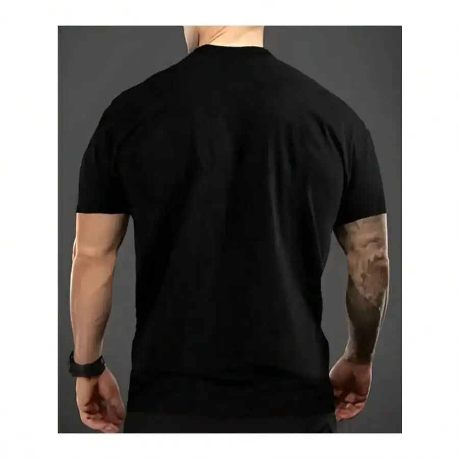 Father's Day Walking Dad Graphic T-Shirt for Men - 100% Cotton Comfort Fit Retro Vintage Style with Distressed Lettering