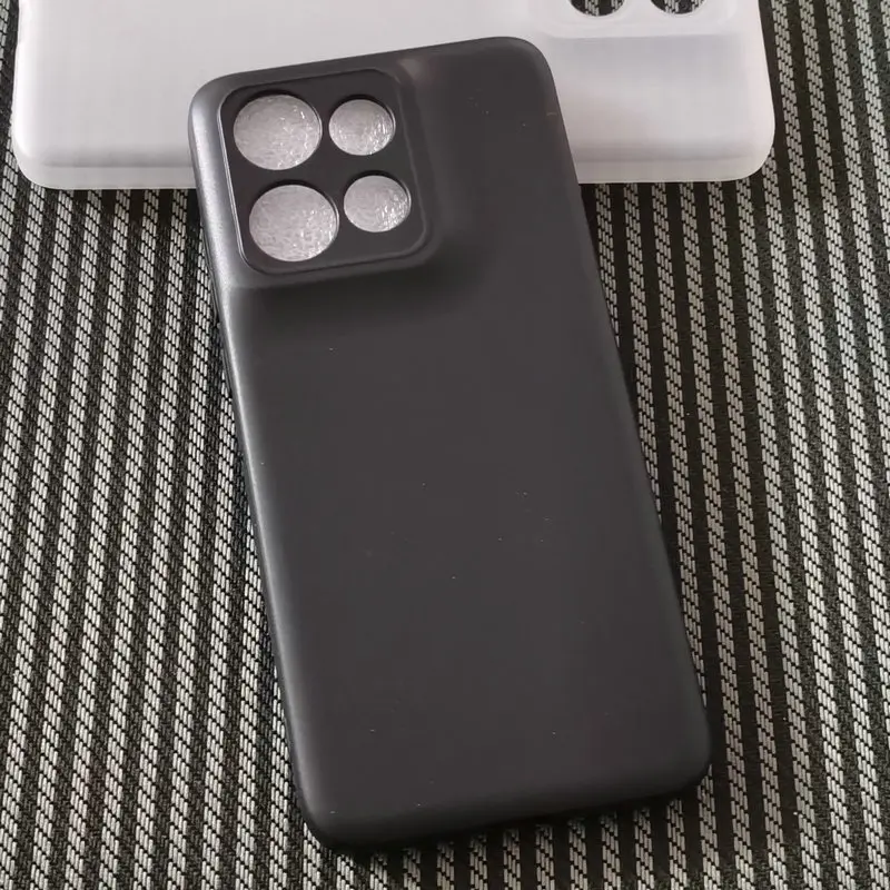 Soft TPU Phone Case for Motorola Moto Edge 50 Neo S50 Frosted Transparent Black Silicone Shell for MotoS50 Protective Cover
