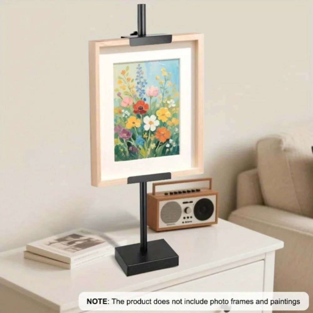

Multifunctional new oil painting display stand desktop vertical metal easel，adjustable decorative painting stand