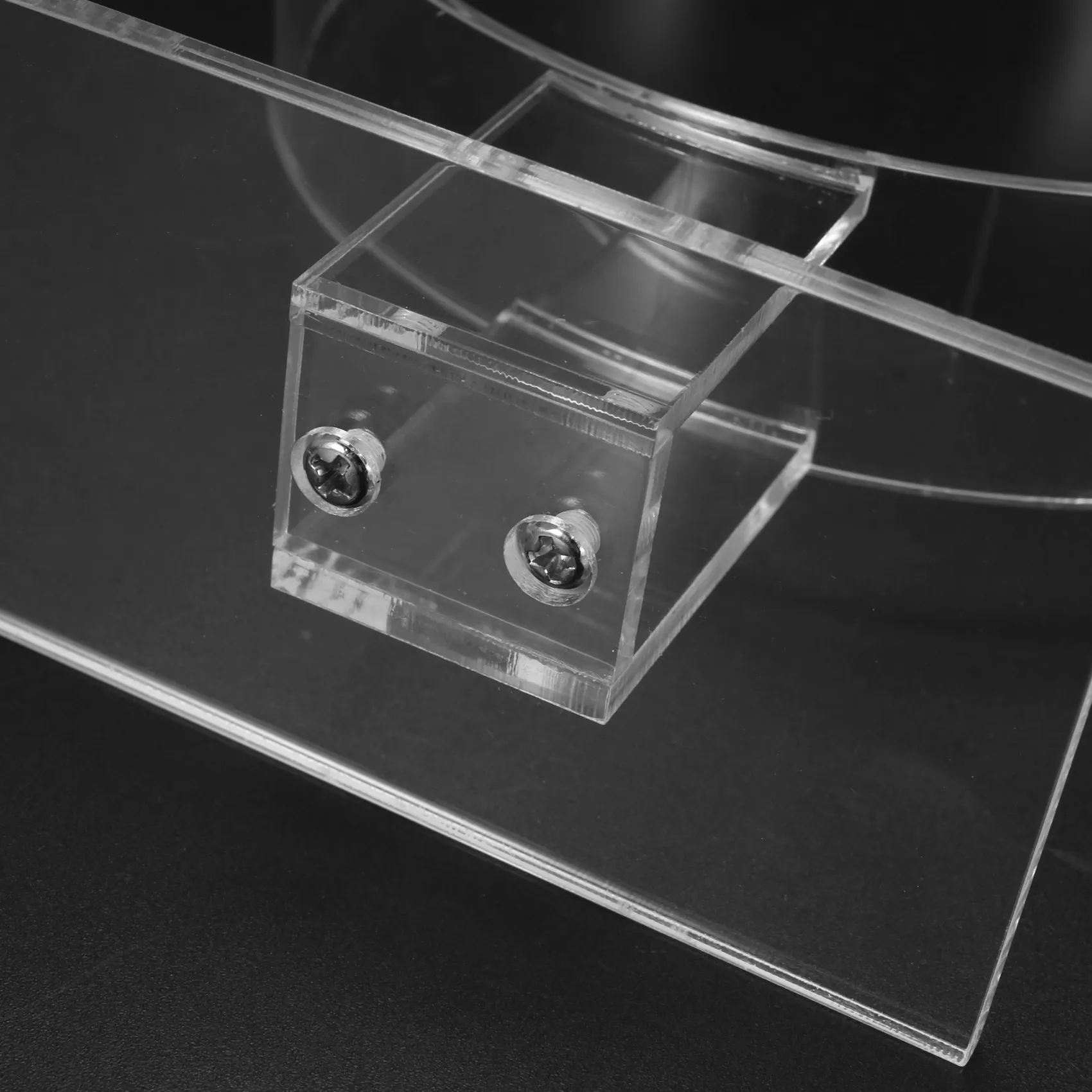 Lively- 3X Acrylic Headband Holder, Hair Accessories, Headband Display Stand, Jewelry Holder Transparent