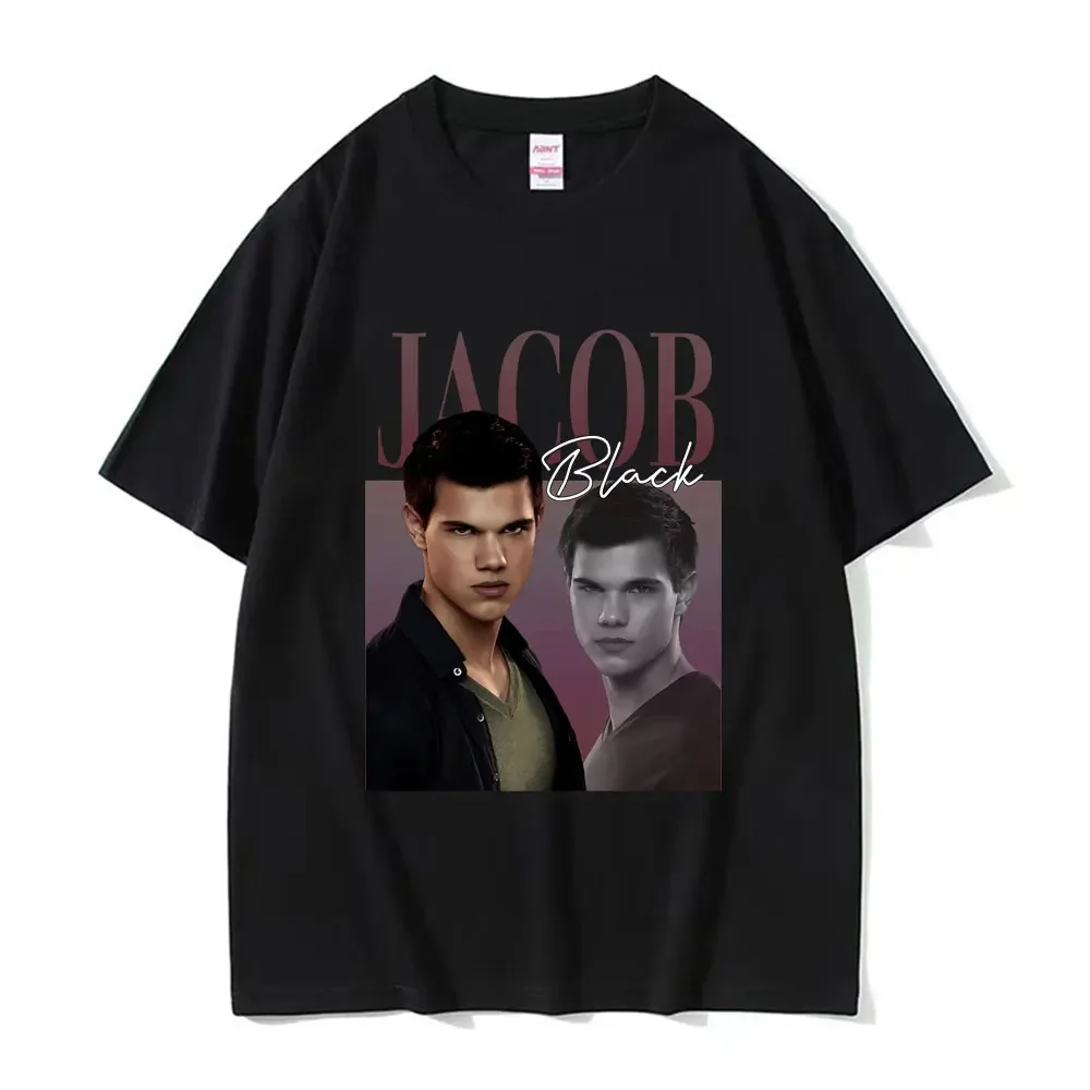 Bella Where The Hell Have You Been Loca T Shirts Jacob Black The Twilight Saga T-Shirt Men Women 90s Vintage Movie T-shirts Tops