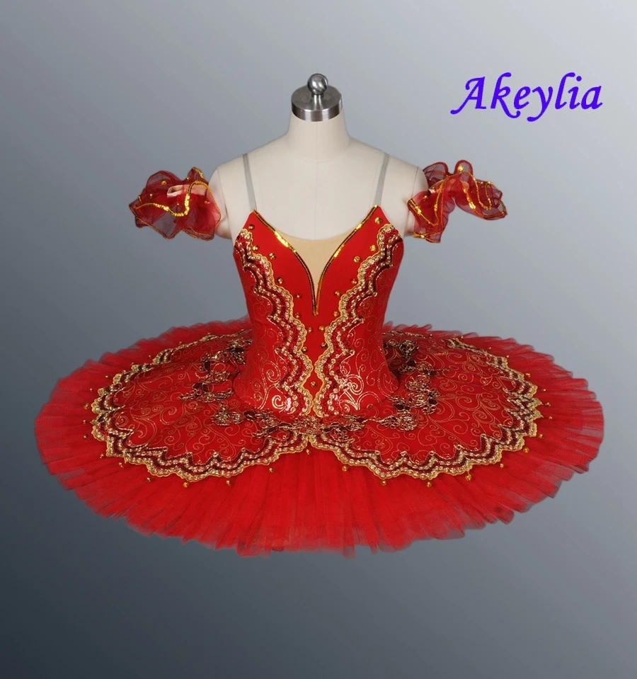 La Esmeralda Women Pancake Ballerina Platter Stage Costume Tutu Skirts For Adult Professional Ballet Tutus Point Dance Costume